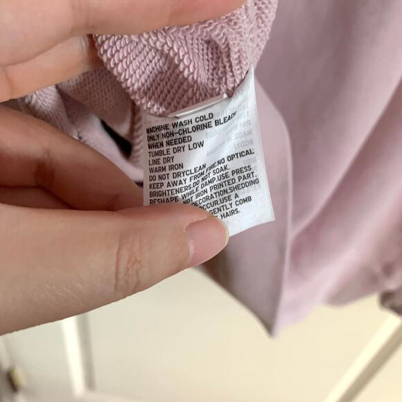 Mofusand Uniqlo Collab Printed Embroidered Sweatshirt in Pink XL - Picture 8 of 8
